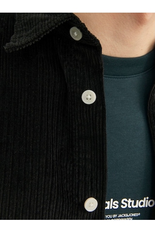 Jack & Jones Jack&jones Oversize Siyah Erkek Gömlek 12239321 001