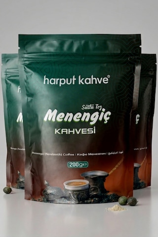 3'lü Ekonomik Paket Menengiç Kahvesi 3x200g Kafeinsiz Bitkisel Kahve Geleneksel Anadolu Lezzeti Diğer
