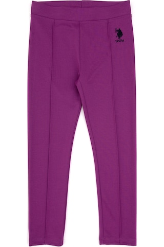 U.s. Polo Assn. Kız Çocuk Menekşe Tayt 50316891-vr037 Menekse