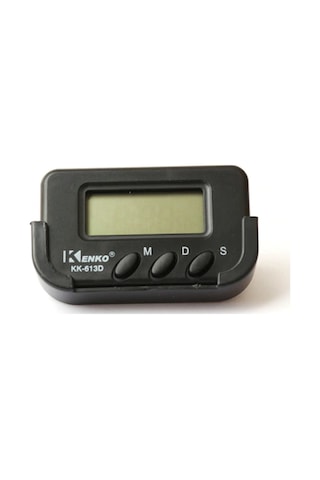 Kenko Küçük Dijital Mini Kronometre - Araç Içi Saati Kk-613D