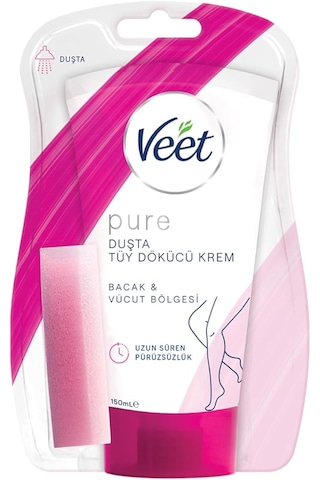 Veet Pure Duşta Tüy Dökücü Krem 150 ml