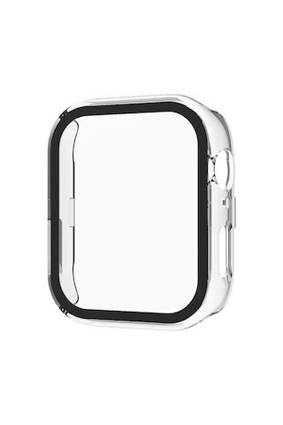 Apple Watch 6 7 8 9 40mm 41mm Uyumlu Rubber Kasa Ekran Koruyucu 360 Kılıf Kapak