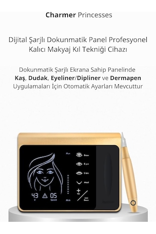 East Medikal Charmer Princesses Kalıcı Makyaj Cihazı