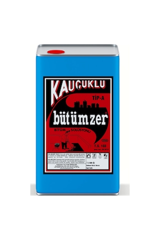 Bütümzer - Kauçuklu Bitüm Solüsyonu 4Kg