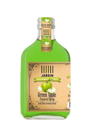 Jardin Yeşil Elma Aromalı Şurup 200 ML Jardin Yeşil Elma Aromalı Şurup 200 ML