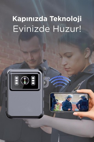 Torima Cmr-23 Siyah Cep Kamerası Wifi Gece Görüşlü Aksiyon Kamerası Siyah