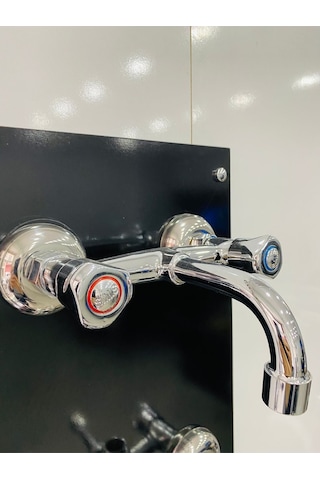 Klasik Sabit Lavabo Batarya Krom