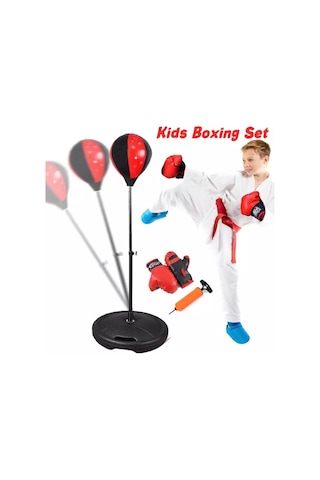 Esberticaret Leyaton Boks Antrenman Seti Boks Standı 90-120 Cm
