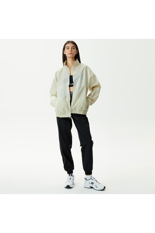 Under Armour Legacy Crinkle Kadın Siyah/beyaz Ceket Düz 1382762 Beyaz