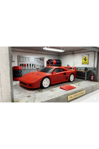 Efsanevi F40 Supercar Kitcard