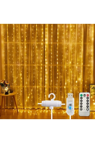3*3 Gün Işığı  Perde Led