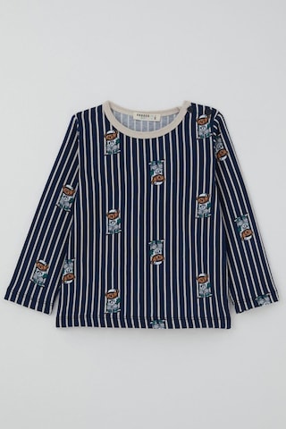 Breeze Erkek Bebek Pijama Takımı Sevimli Ayıcık Figürlü 9 Ay-3 Yaş, Lacivert Lacivert