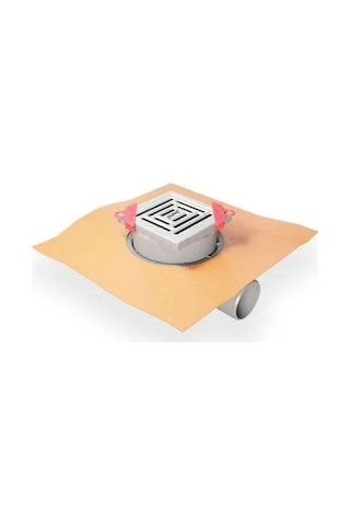 Hüppe Master 10x10 Yalıtımlı Noktasal Su Gideri Mat Yandan - 47h0026000000003 Gümüş