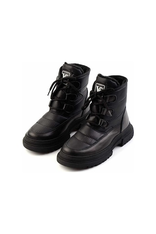 Bambi Mat Siyah Kadın Bot & Bootie K02586231285 Mat Siyah
