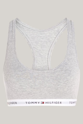 Tommy Hilfiger Unlıned Bralet-7052 Gri
