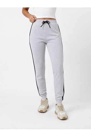 LOFT Jogger Fit Kadın Eşofman Altı Lf2042462 Q1.v1 Gri Melanj