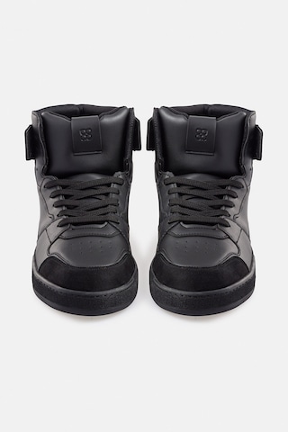 Avva Erkek Siyah Yüksek Bilekli Esnek Taban Sneaker Ayakkabı A31Y8027 Gri