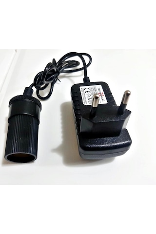 Çakmak Adaptörü Araç Çakmaklık Çevirici Ev Tipi Çevirici Adaptör 18w/1.5a/12volt