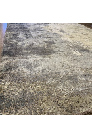Hoom Rugs Arkaik Plz 07 K.antrasit Etnik Renkli Vintage Makine Halısı Çok Renkli