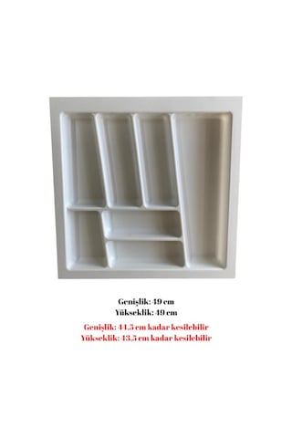 Trend Iı Çatal Kaşıklık Beyaz Beyaz