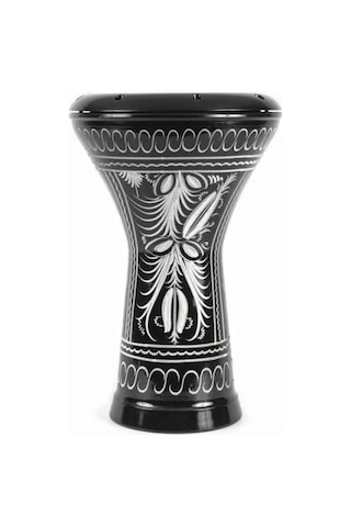 Profesyonel Mısır Darbuka Percussion Oryantel Koyuculu Kılıf Ve Alyan Ayarlama Anahtarlı Darbuka Erzincan İşlemeli