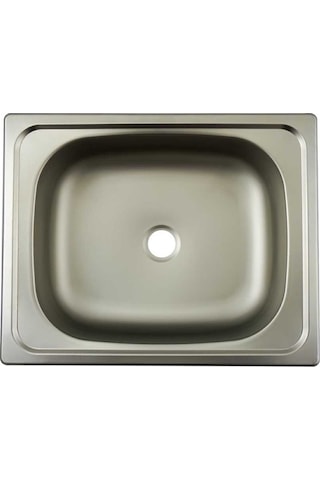 Sinkon 40 x 50 CM Paslanmaz Krom Eviye Ince Krom