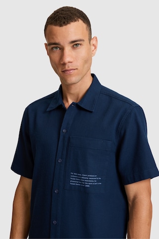 U.S. Polo Assn. U.s. Polo Assn. Erkek Lacivert Gömlek Kısa Kollu 50324739-vr033