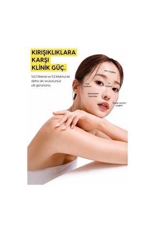 Retinal Shot Kırışıklık Karşıtı Sıkılaştırıcı Bakım Kremi%0,1 Retinal%3 Matrixyl 15 Ml