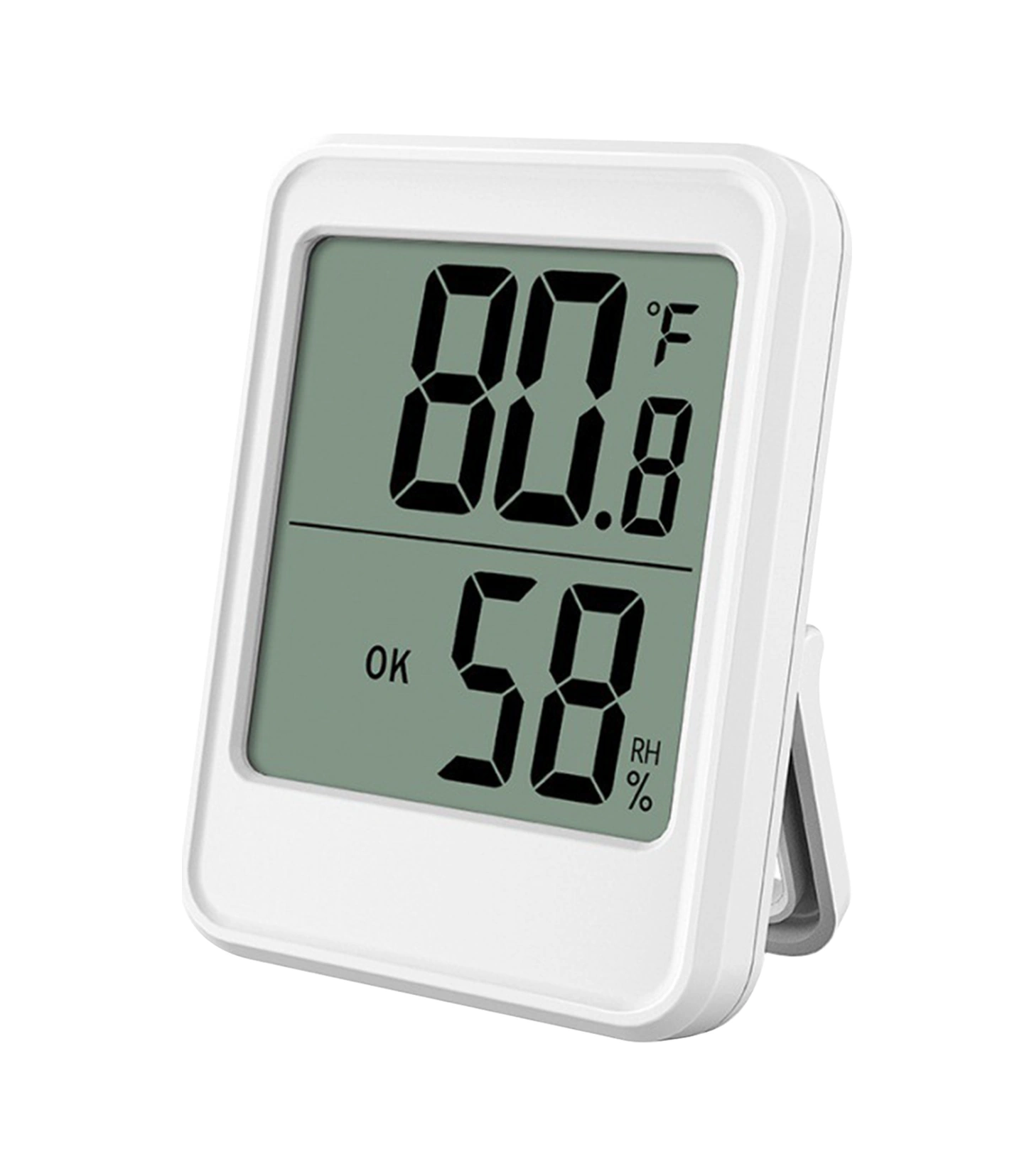 Lemestar Ev İçi Dijital Sicaklık Ve Nem Ölçer, Profesyonel Sensör, Büyük Ekran, 3 Yükleme Seçeneği, Konfor Seviyesi Gösterimi Beyaz