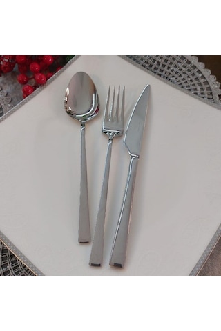 Seramikci 6'lı Yemek Bıçağı Platin