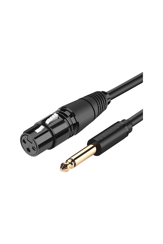 Ugreen 6.5mm Jack to XLR Dişi Mikrofon Ses Bağlantı Kablosu 5 Metre