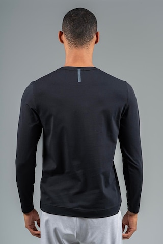 Maraton Regular Erkek Bisiklet Yaka Siyah- Sweatshirt Siyah-