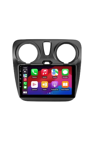 Dacia Dokker Android Multimedya 2013-2021 Carplay Android Auto Navigasyon 8gb Ram 128gb Pro 9"