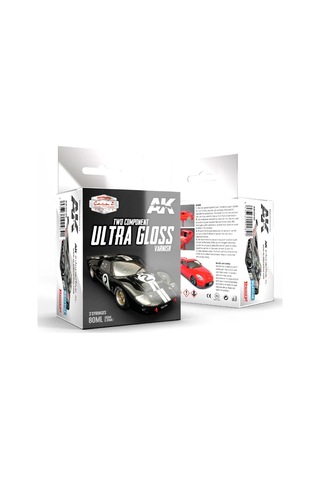 Çift Bileşenli Ultra Parlak Vernik, Ak Interactive 9040