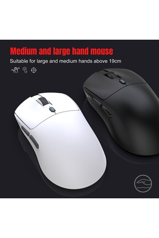 Reedark "hxsj T68 Kablosuz Oyun Faresi: 12000dpı, 3 Modlu, Uzun Pil Ömrü, 7 Programlanabilir Tuş" 001