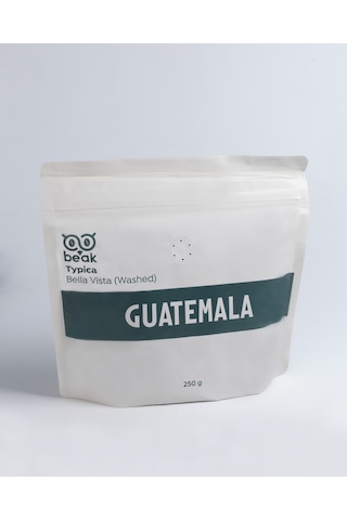 Guatemala Bella Vista Çekirdek Kahve 250 Gr , %100 Arabica Çekirdek Kahve