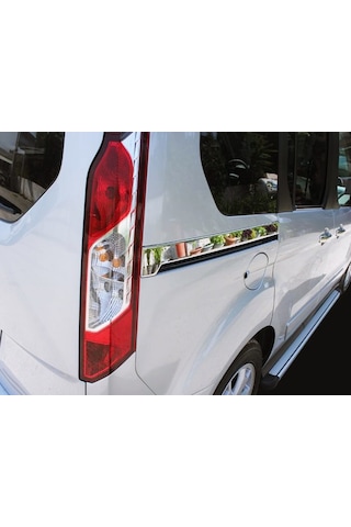 Ford Connect 2014 Üzeri Krom Sürgü Nikelajı 2 Pcs P.çelik