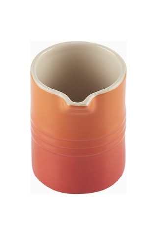 Le Creuset Küçük Seramik Sütlük Cezveler Turuncu