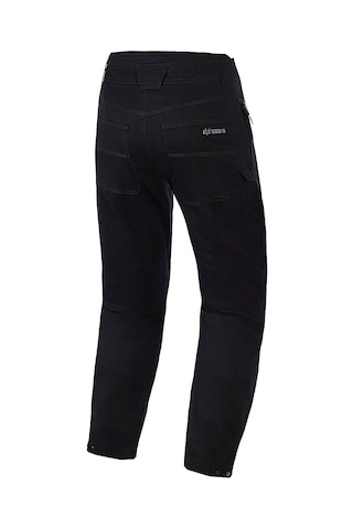 Alpinestars Flex-ast Kanvas Korumalı Motosiklet Pantolonu Kısa Bacak Siyah