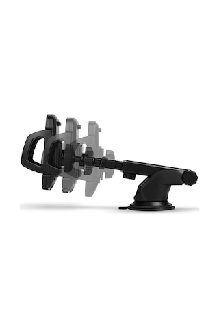 Ttec Flexgrip Comfort Araç Içi Telefon Tutucu Black