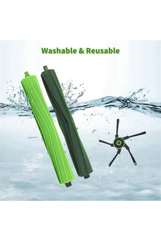 Sointeresting Irobot Roomba S9 9150 S9+ S9 Plus 9550 S Serisi Elektrikli Süpürge Kauçuk Silindir Fırça Hepa Filtre Yan Fırça Parçaları