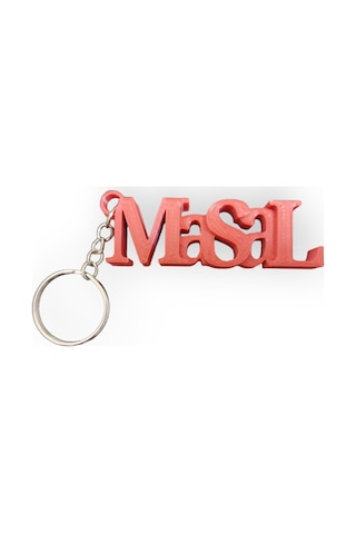 Matutech İsme Özel 3d Isimli Anahtarlık