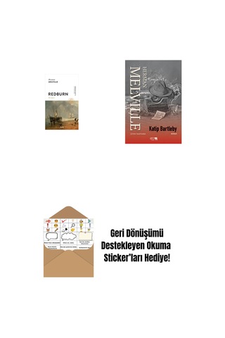 Redburn - İlk Seferi Ciltli + Kâtip Bartleby + Okuma Sticker'ları