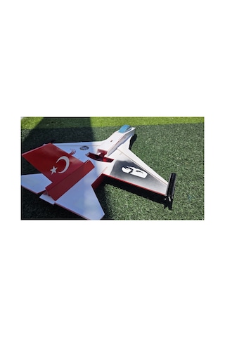 F-16 Ay-yıldız Özel Tasarım Fotoblok Rc Model Uçak Tam Paket Kit Flysky İ6x Kumandalı Diğer