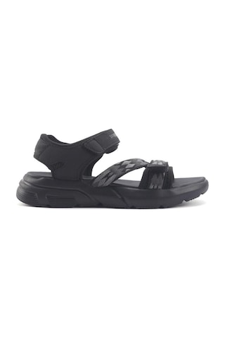 Lumberjack Sound 4fx Siyah Comfort Casual Anatomik Spor Sandalet Siyah