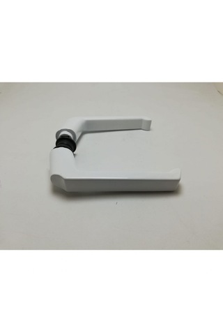 Uyar Kapı Kolu Parma İzli Beyaz Enka531