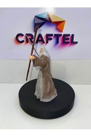 Lord Of The Rings Yüzüklerin Efendisi Koleksiyonluk Gri Gandalf Figür Biblo Oyuncu Masası Aksesuarı Hediyelik 13cm