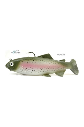 PROFISHER T Kuyruk Silikon Sahte Ala Balık Yem 19 cm 137 gr