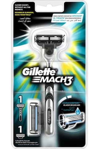 Gillette Mach3 2 Yedekli Tıraş Makinesi