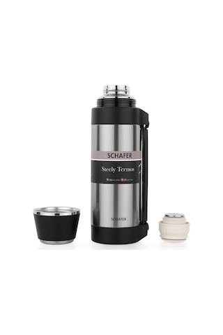 Schafer Çelik Termos 1500 Ml İnox Renk İnox